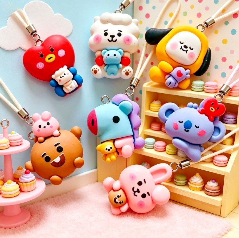 Resin Craft Projects - 70PCS Kawaii Dog Bunny Cute Resin