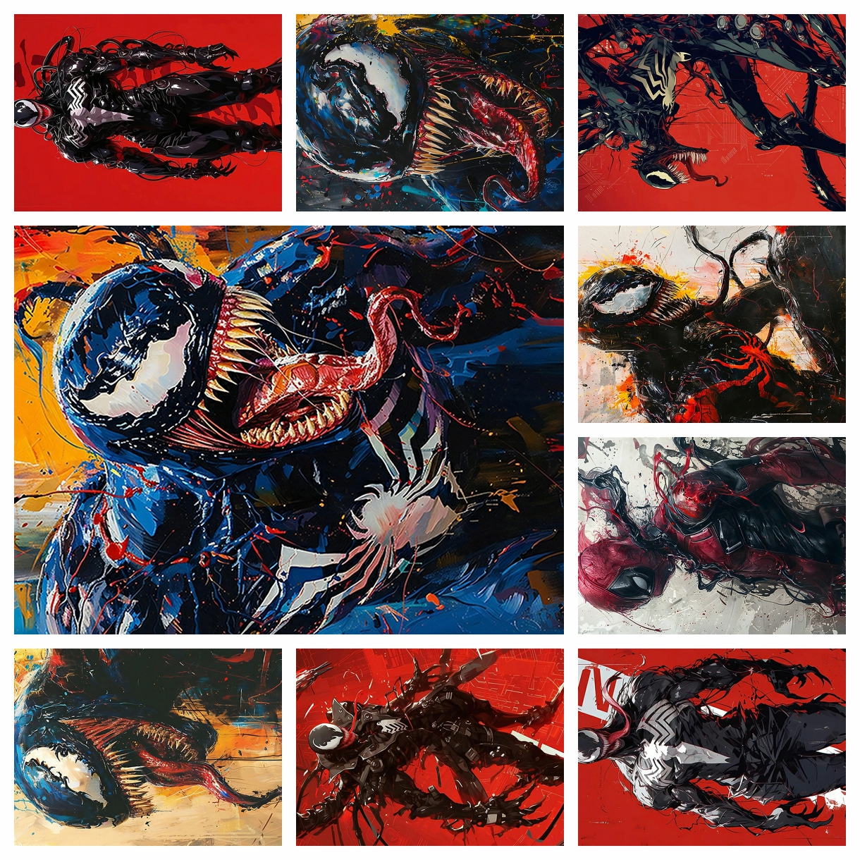 Anime Marvel venom spider-man  – Resin Craft Supplies Bewertung und Preis