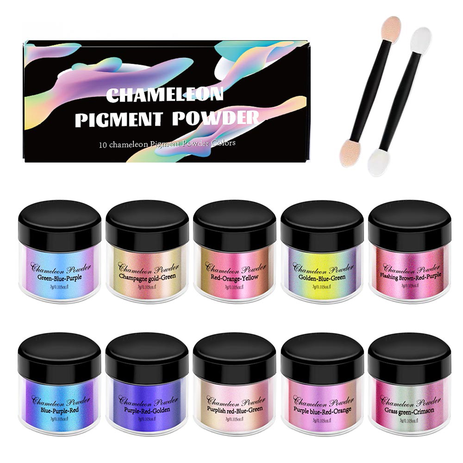 10/20pcs Mirror Chameleons Pig – Resin Pigment Set Bewertung und Preis