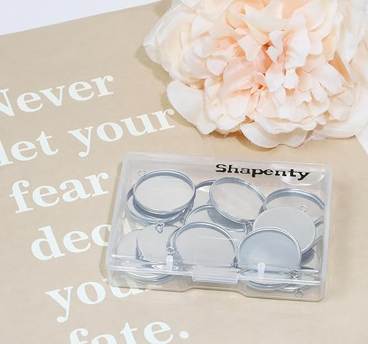 20 Pieces Stainless Steel Roun – Resin Crafts Bewertung und Preis