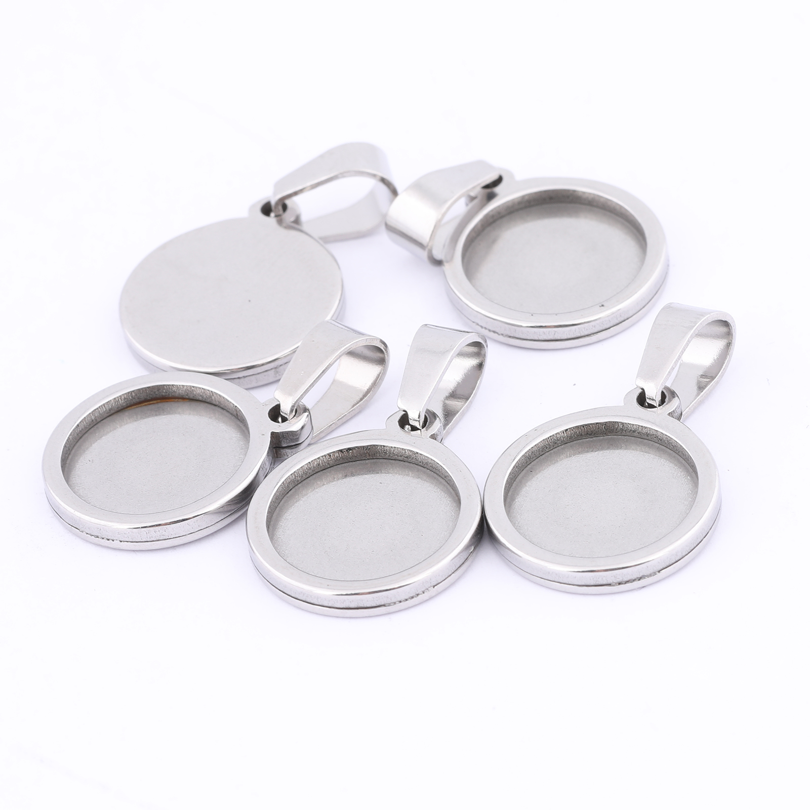 10pcs Gold Plated Black 12mm R – Bezels Set Pendant Bewertung und Preis