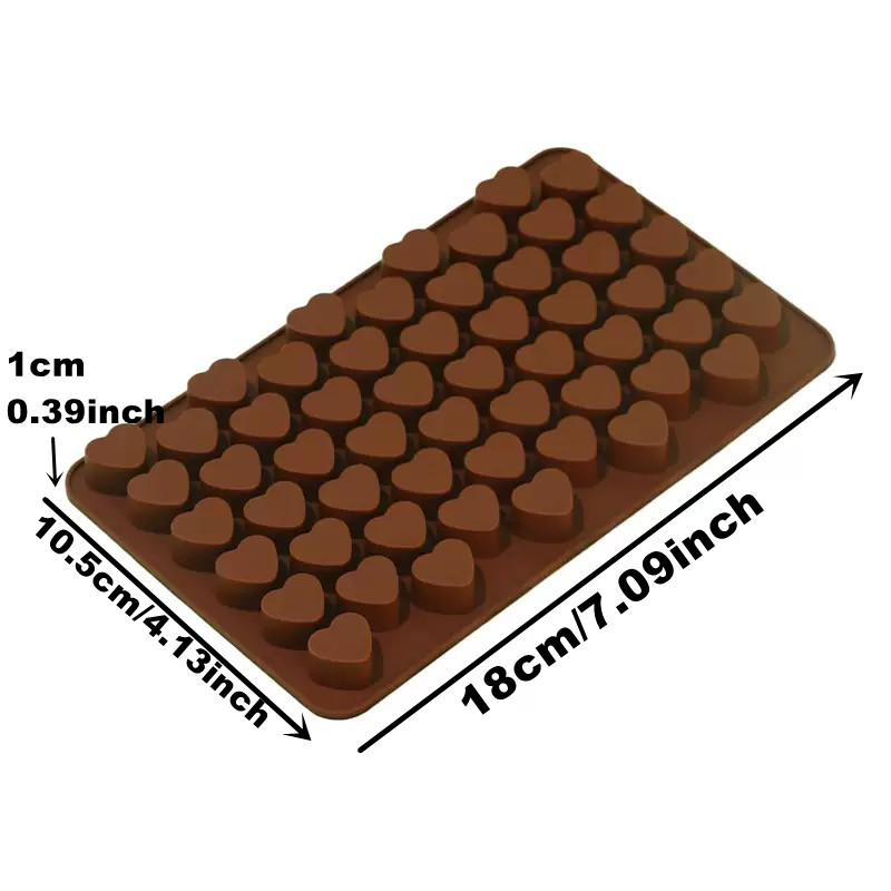 55Cavities Small Heart Silicon – Silicone Mold Tray Bewertung und Preis