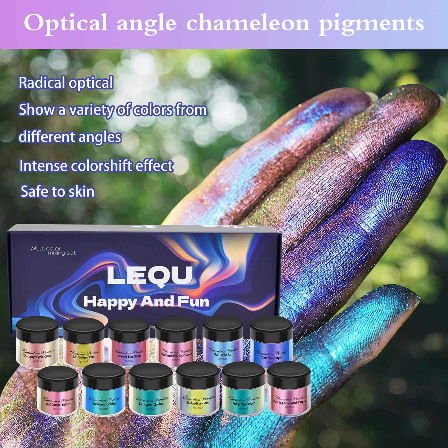 1 Set Chameleon Powder Nail Ch – Resin Glitter Pack Bewertung und Preis