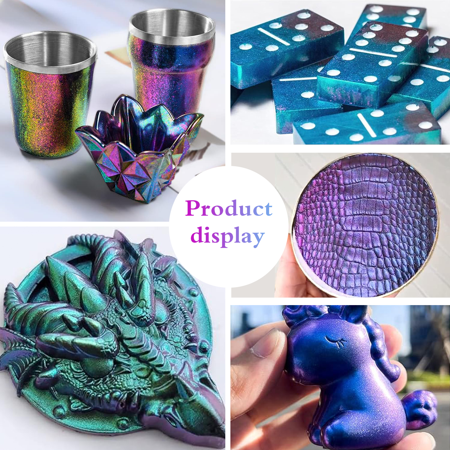 1 Set Chameleon Powder Nail Ch – Resin Glitter Pack Bewertung und Preis
