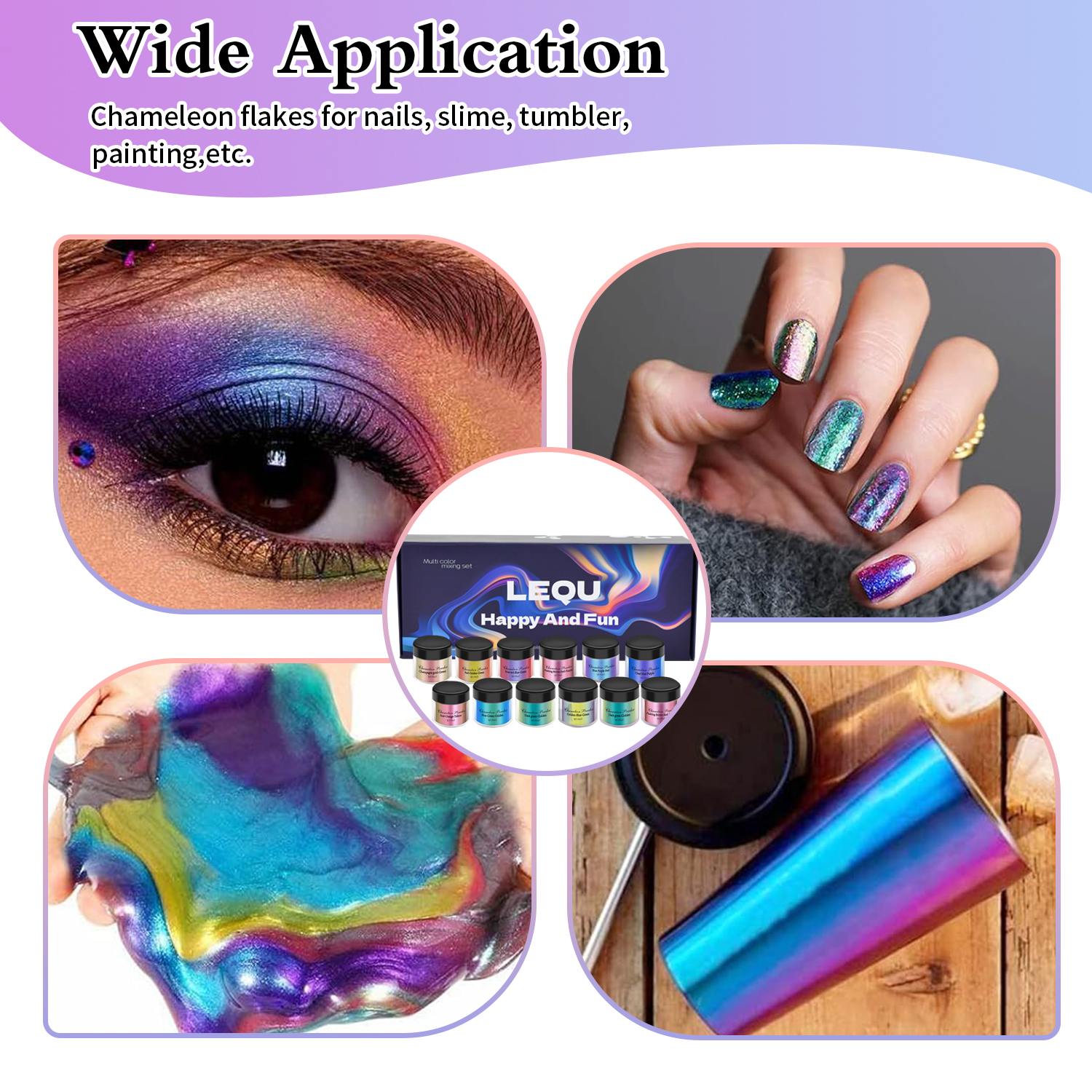 1 Set Chameleon Powder Nail Ch – Resin Glitter Pack Bewertung und Preis