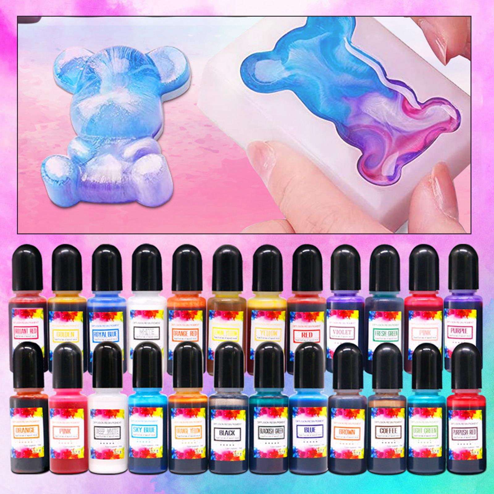 24Pcs Alcohol Inks Epoxy Resin – Resin Dye Alcohol Bewertung und Preis