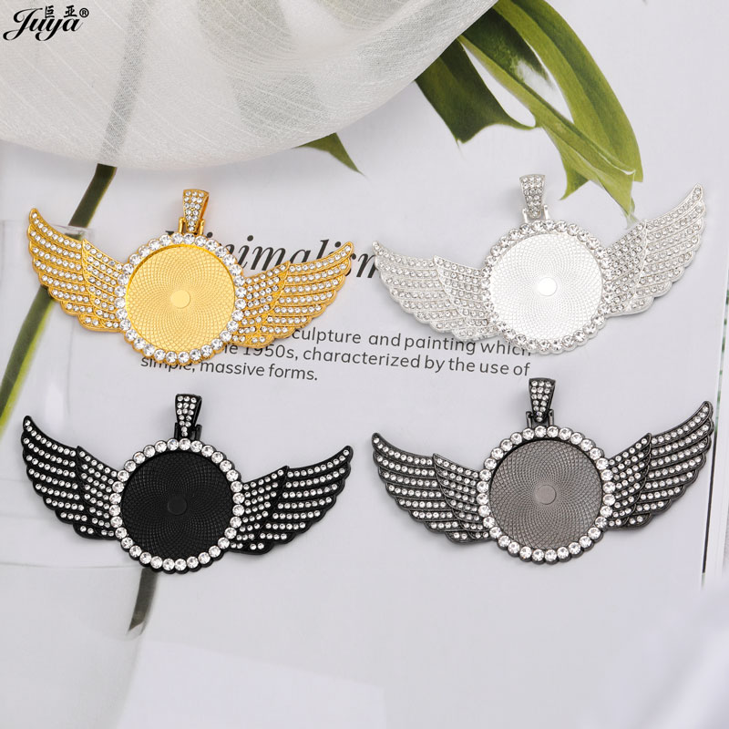 5PCS Blank Wings Pendant Setti – Bezels Set Pendant Bewertung und Preis