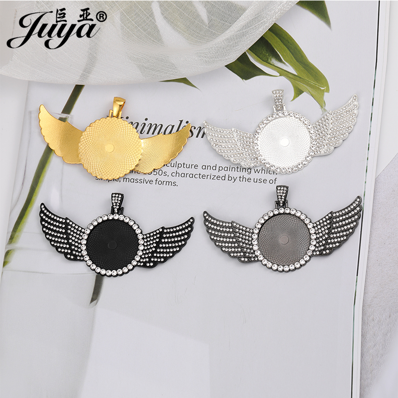 5PCS Blank Wings Pendant Setti – Bezels Set Pendant Bewertung und Preis