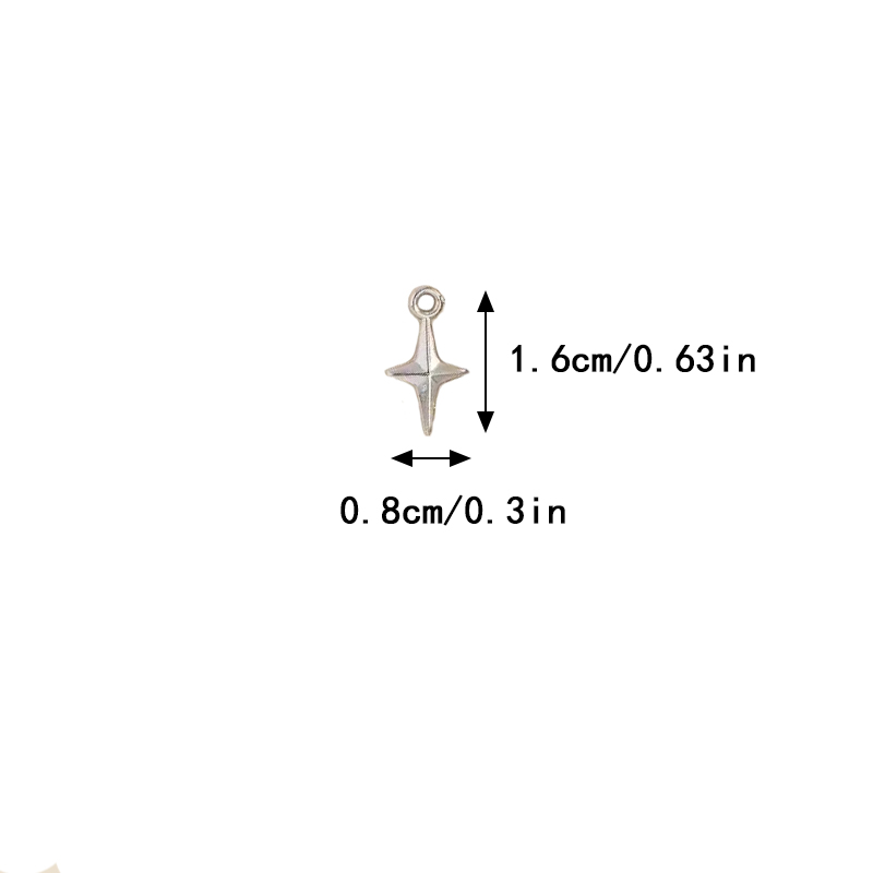100pcs 16x8mm Charms Shining S – Resin Craft Projects Bewertung und Preis