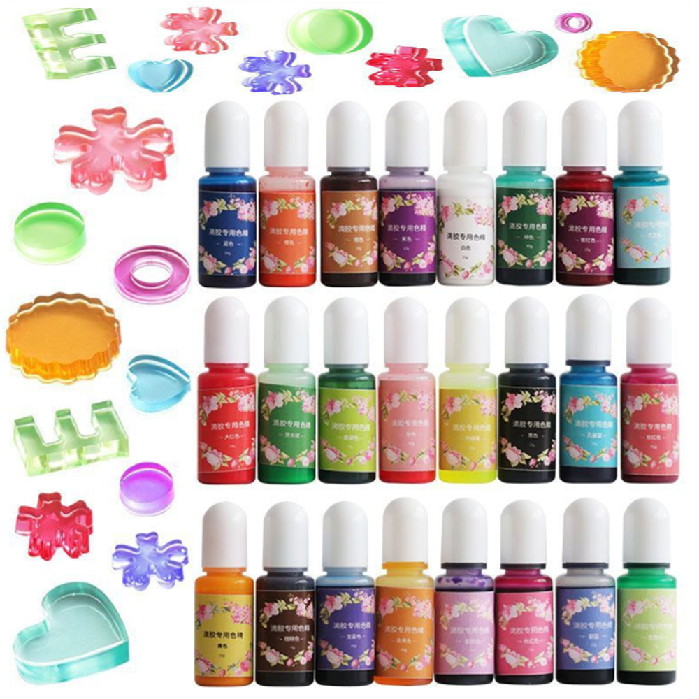 26 Colors 10ml Epoxy Resin Pig – Resin Pigment Set Bewertung und Preis
