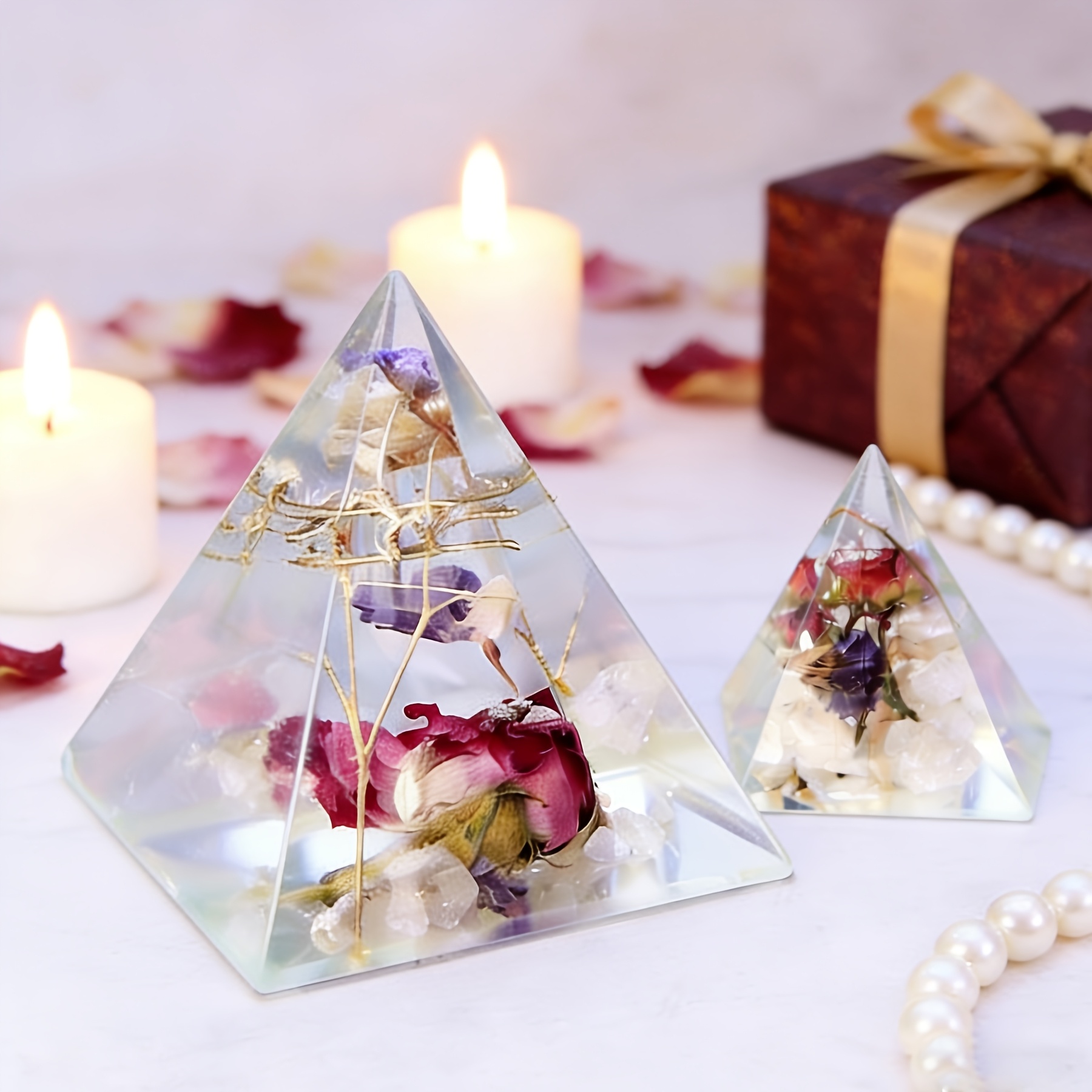 5pc- Pyramid resin molds of va – Resin Jewelry Kit Bewertung und Preis