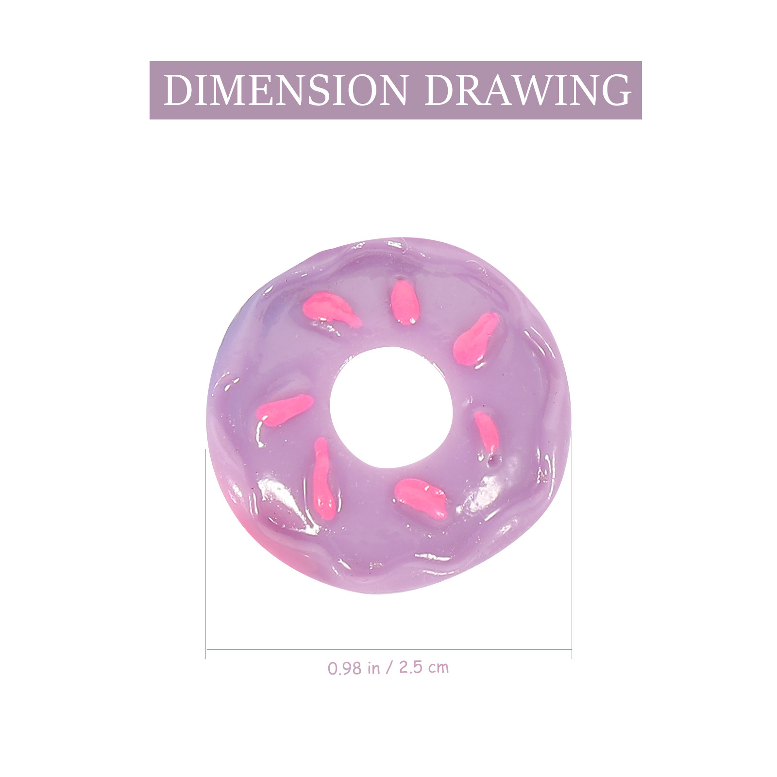 30Pcs Mini Donut Resin Ornamen – Resin Craft Supplies Bewertung und Preis