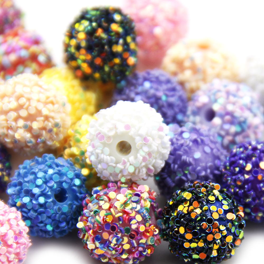 5pcs/pack Glitter Resin Beads, – Resin Glitter Pack Bewertung und Preis
