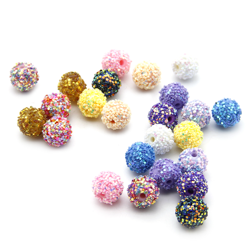 5pcs/pack Glitter Resin Beads, – Resin Glitter Pack Bewertung und Preis