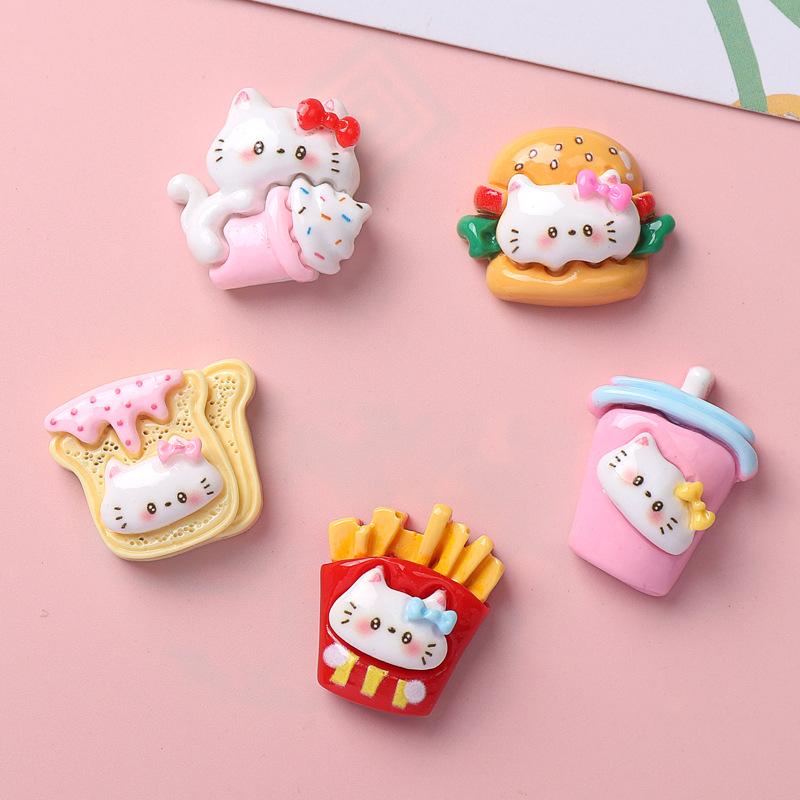 10/100PCS Cartoon glossy food, – Resin Pigment Set Bewertung und Preis