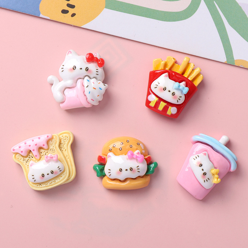 10/100PCS Cartoon glossy food, – Resin Pigment Set Bewertung und Preis