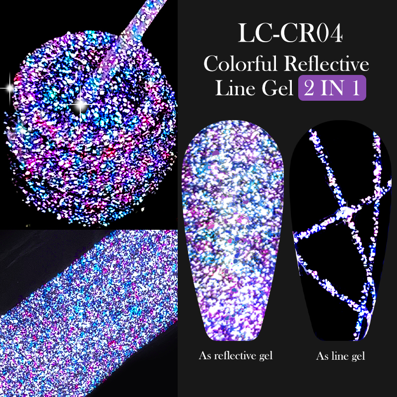 LILYCUTE 6Pcs/Set 5ml Reflecti – Resin Glitter Pack Bewertung und Preis