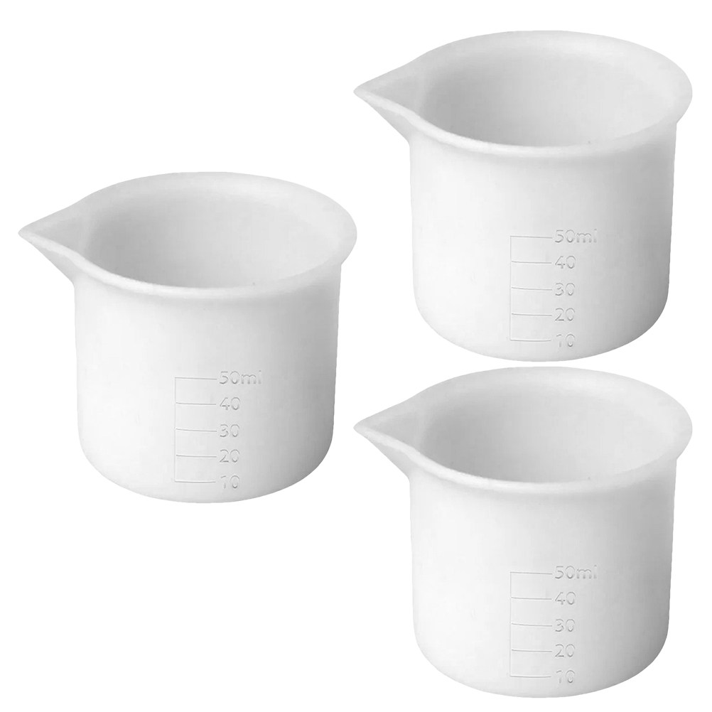 3Pcs 50Ml Silicone Measuring C – Mixing Cup Silicone Bewertung und Preis