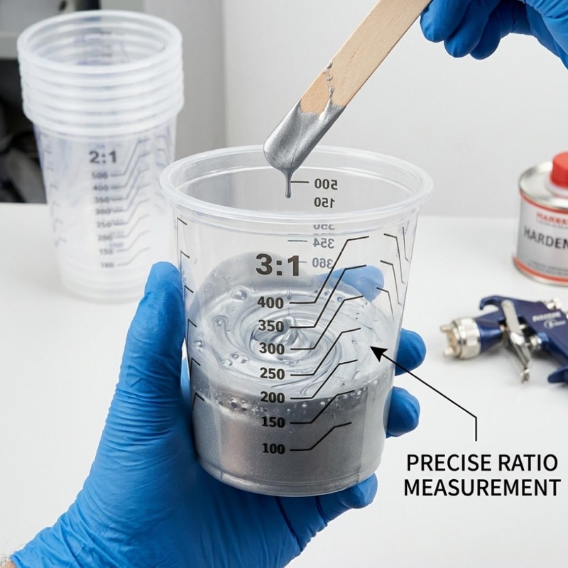 Transparent Plastic Measuring  – Mixing Cup Silicone Bewertung und Preis