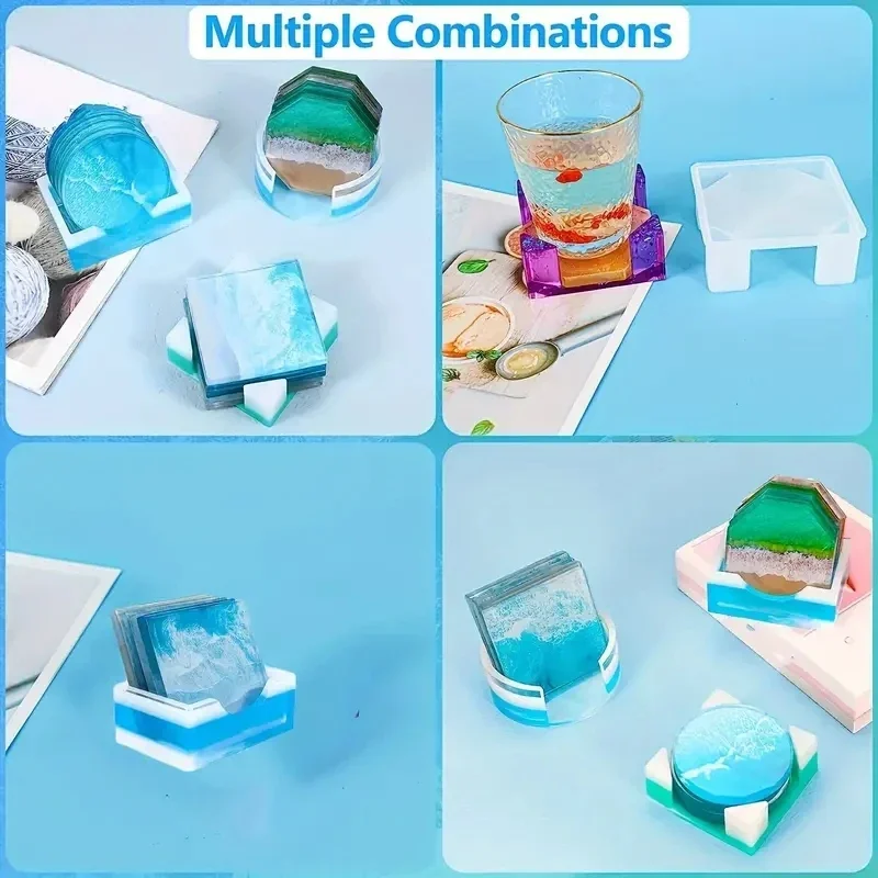 5Pcs/Set DlY Epoxy Resin Cup C – Silicone Mold Tray Bewertung und Preis