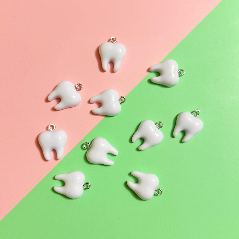 10pcs Cute White Teeth Resin P – Resin Craft Projects Bewertung und Preis