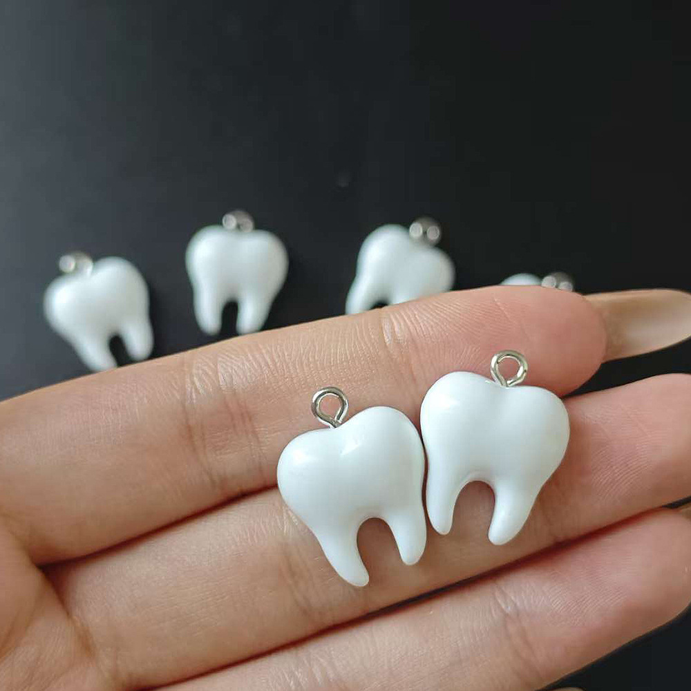 10pcs Cute White Teeth Resin P – Resin Craft Projects Bewertung und Preis
