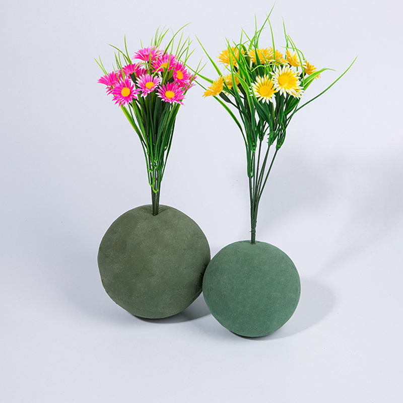 NEW! 1Pc 9/12/15cm Round Green – Dried Flower Bulk Bewertung und Preis