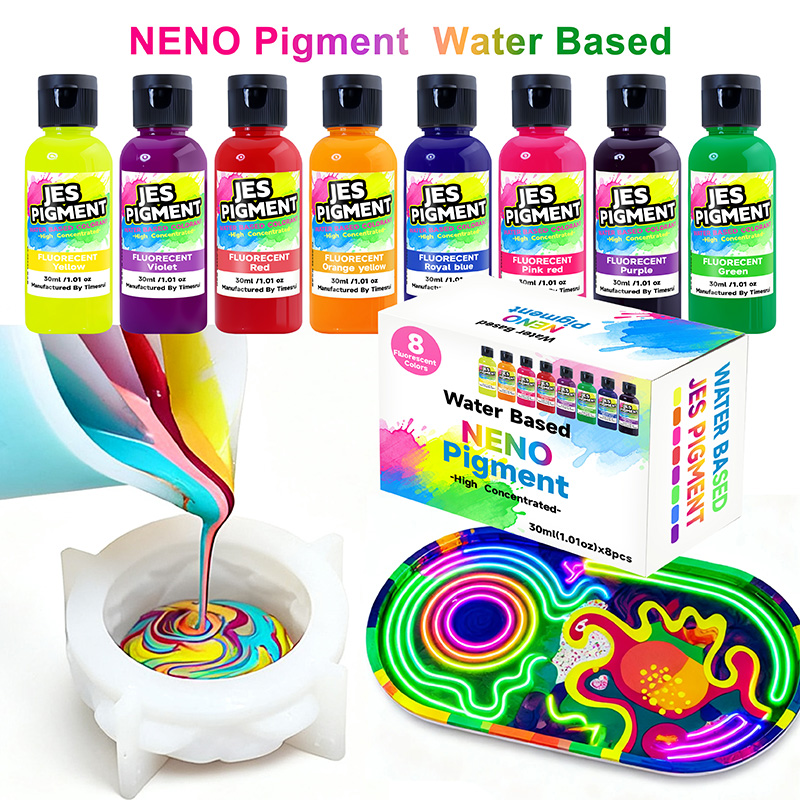 8colors/set fluorescent pigmen – Resin Pigment Set Bewertung und Preis