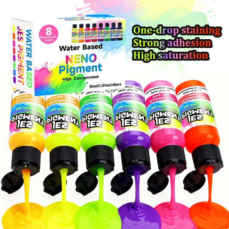 8colors/set fluorescent pigmen – Resin Pigment Set Bewertung und Preis