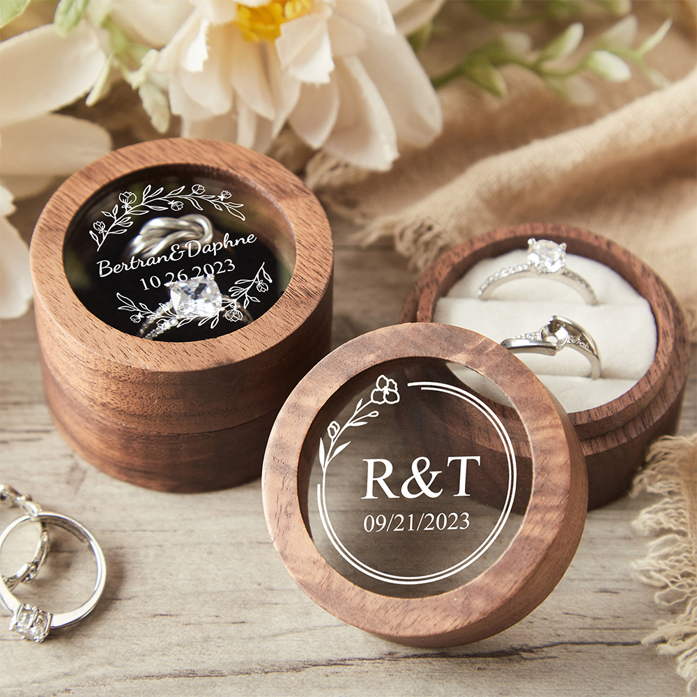Personalized Wooden Wedding Ri – Wood Ring Blank Bewertung und Preis