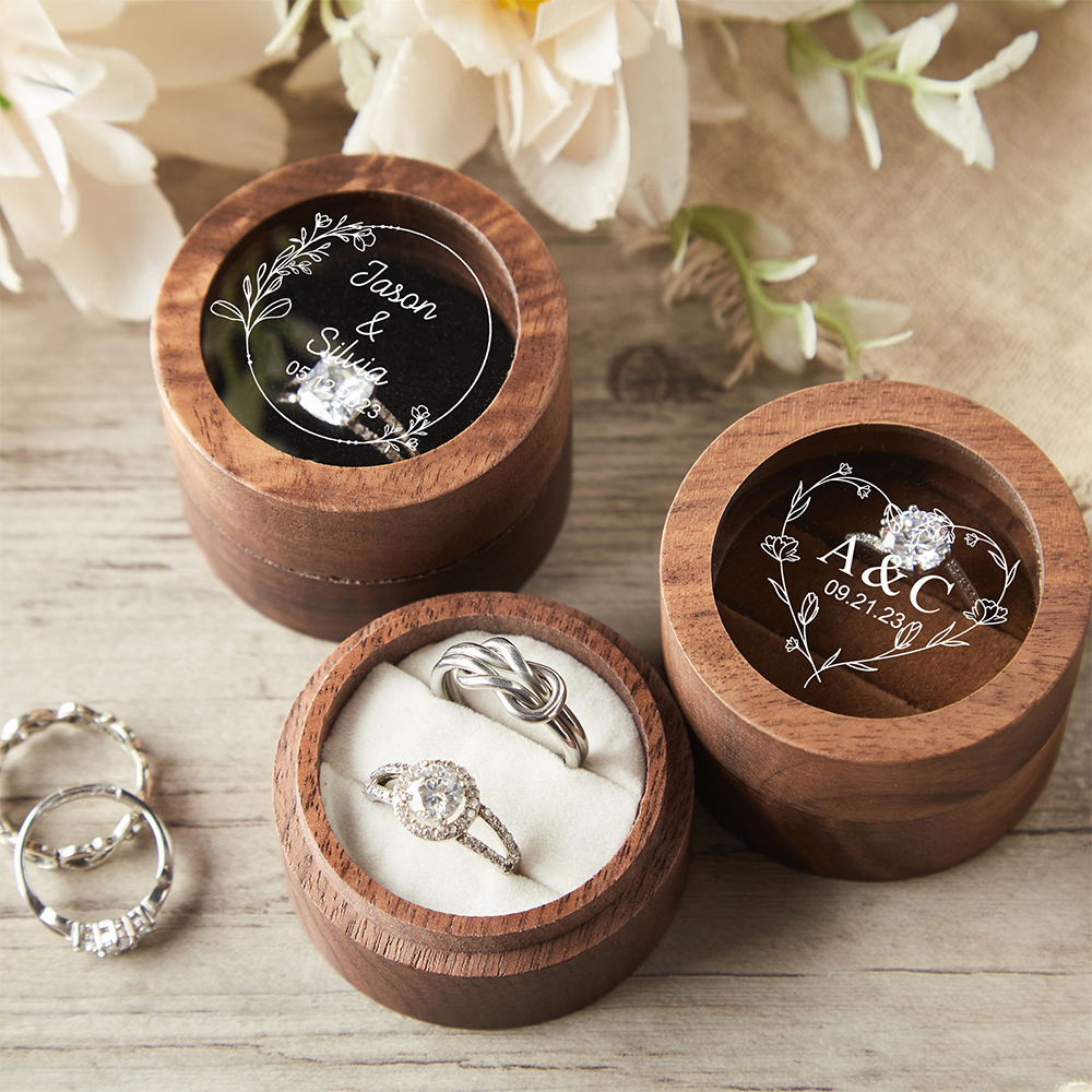 Personalized Wooden Wedding Ri – Wood Ring Blank Bewertung und Preis