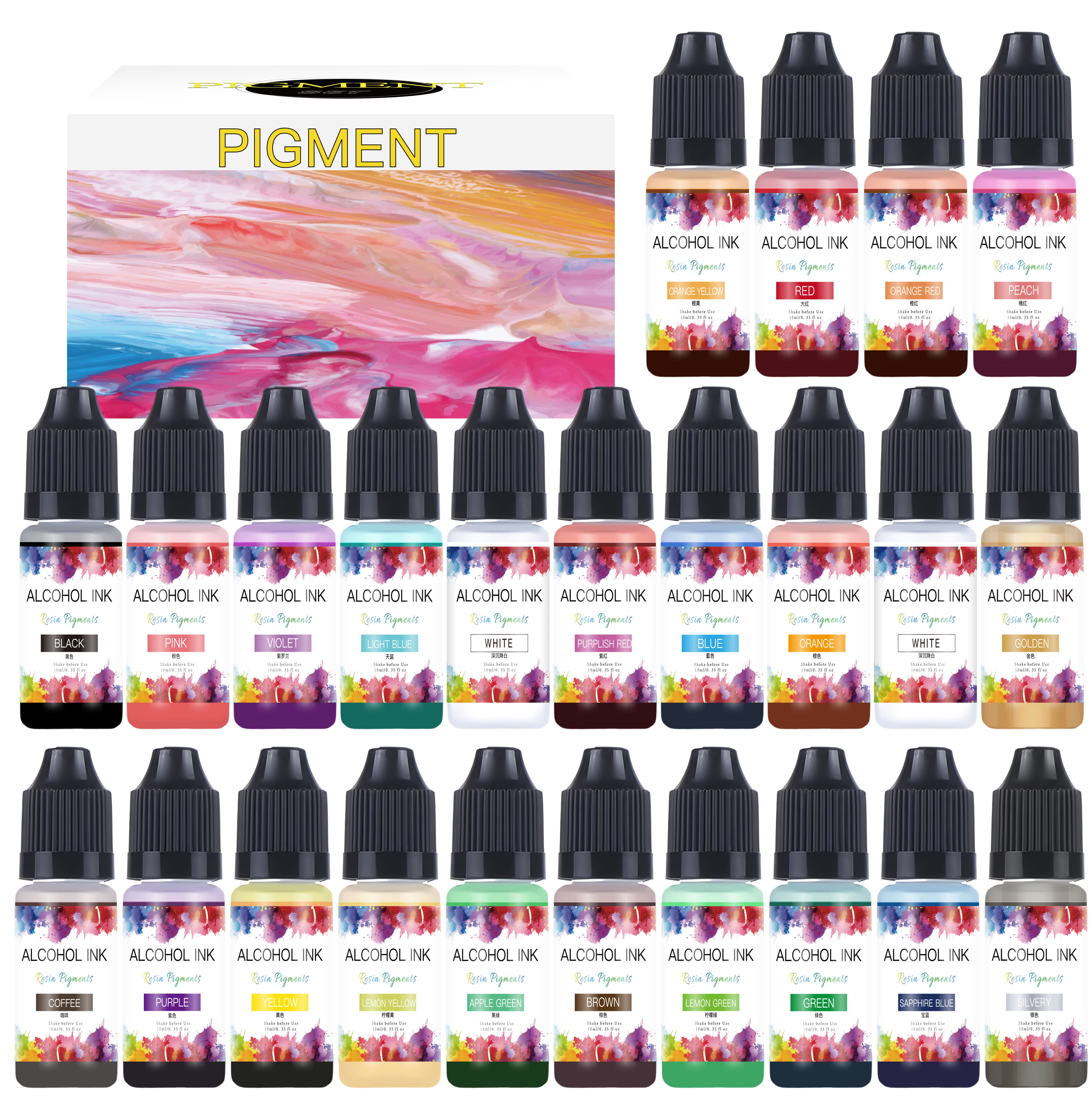 10ml Alcohol Ink Art Epoxy Res – Resin Dye Alcohol Bewertung und Preis