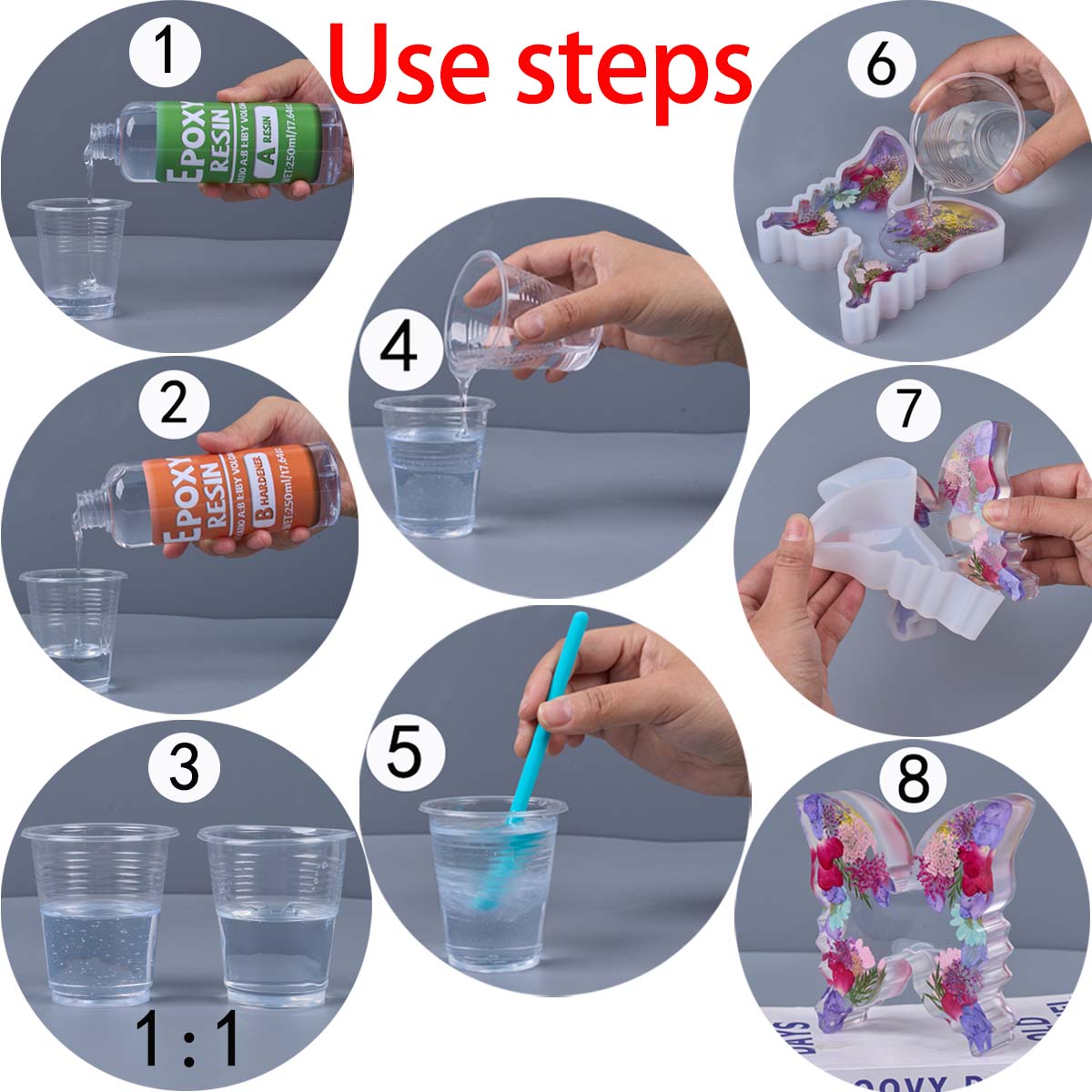 1:1 Ratio Epoxy Resin Kit Anti – Resin Jewelry Kit Bewertung und Preis