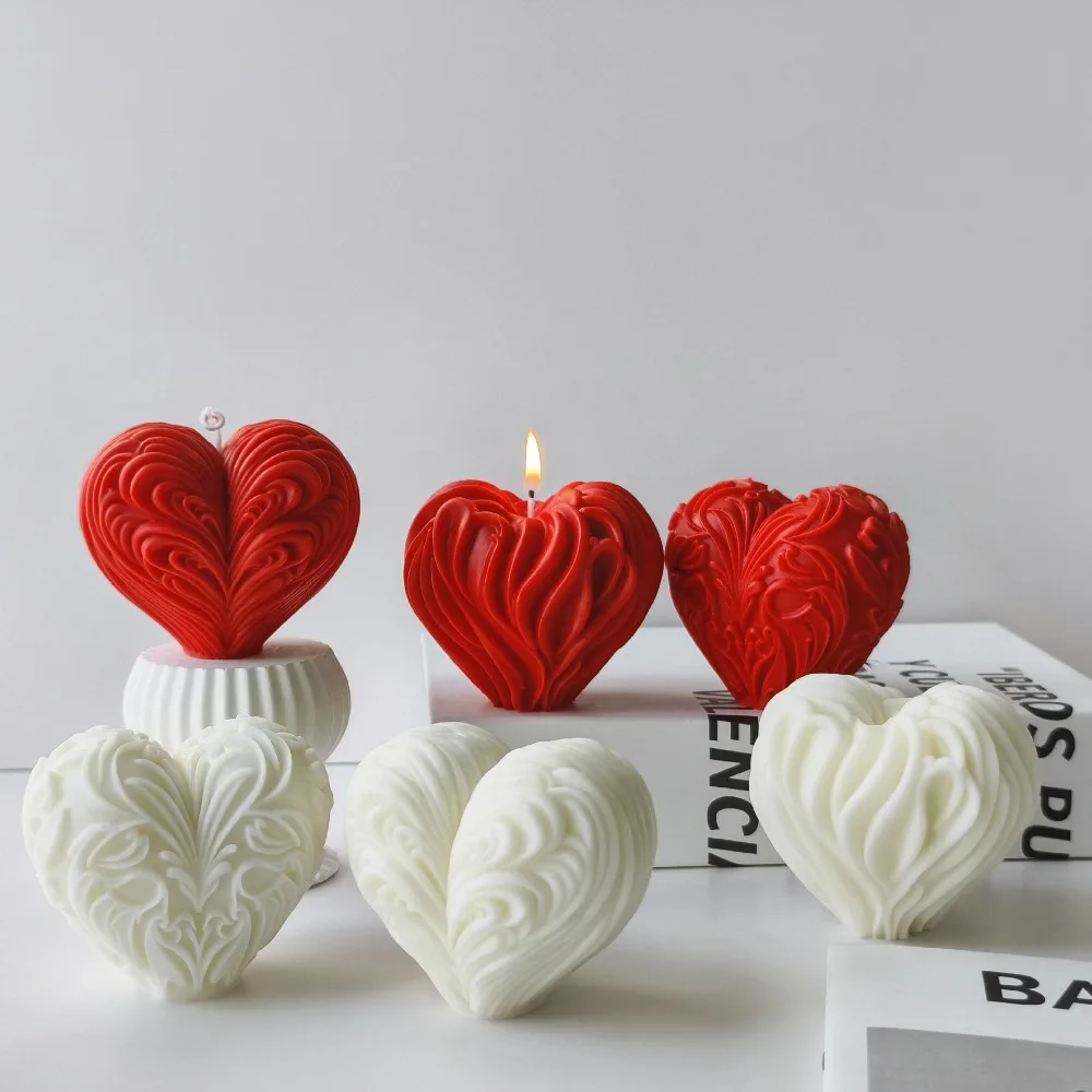 Romantic Heart Silicone Candle – Resin Ocean Wave Mold Bewertung und Preis