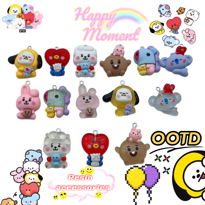 BT21 mang chimmy shooky koya a – Resin Jewelry Kit Bewertung und Preis