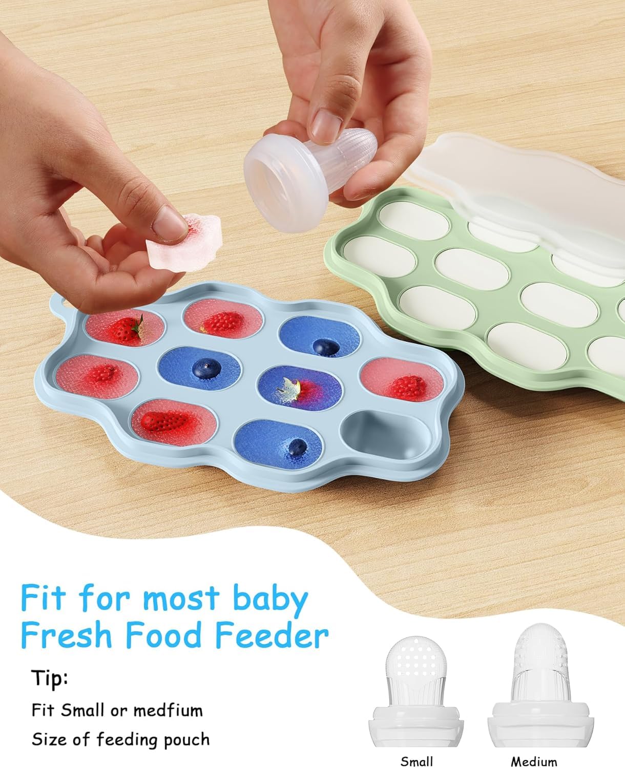 2-Pack Silicone Baby Food Free – Silicone Mold Tray Bewertung und Preis