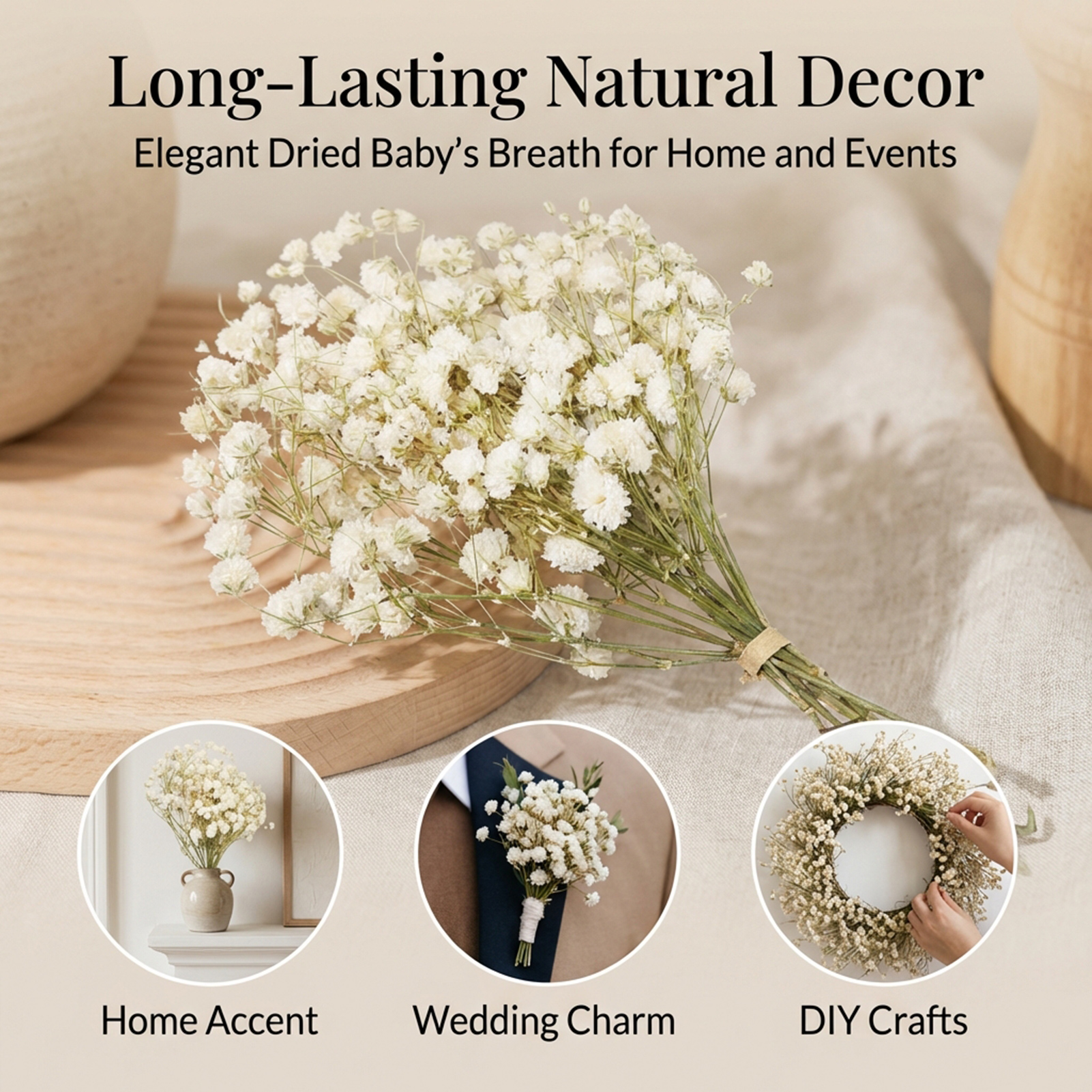 Preserved Mini Flower Bouquet  – Dried Flower Bulk Bewertung und Preis