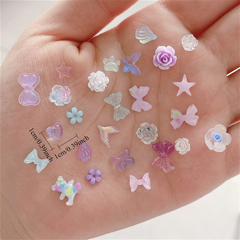 50pcs/pack Luminous Light Resi – Resin Glitter Pack Bewertung und Preis