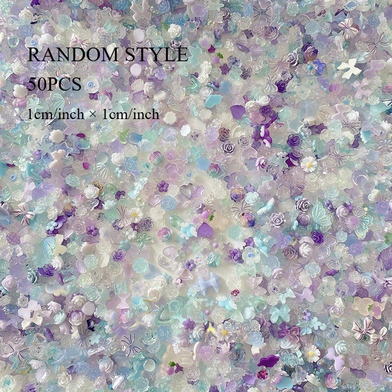 50pcs/pack Luminous Light Resi – Resin Glitter Pack Bewertung und Preis