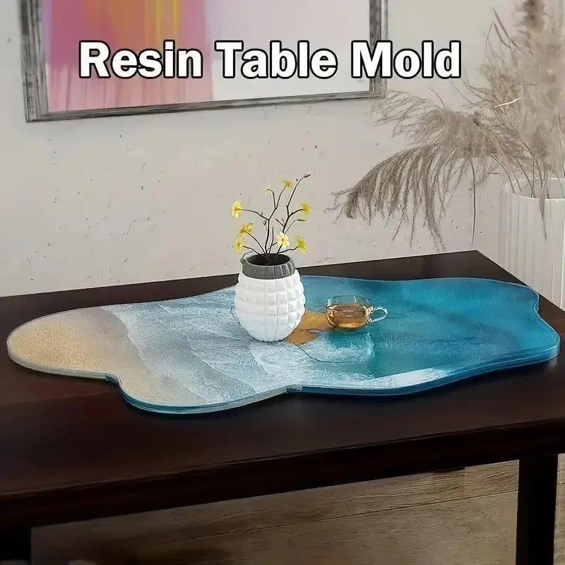 2026-Large 61cm Irregular tray – Resin Ocean Wave Mold Bewertung und Preis