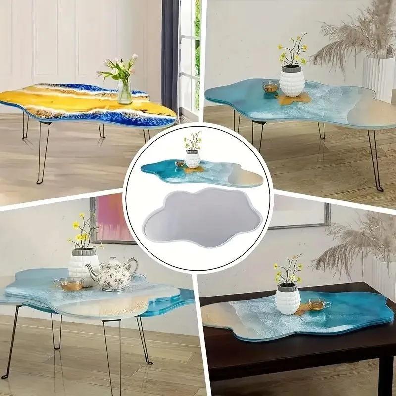 2026-Large 61cm Irregular tray – Resin Ocean Wave Mold Bewertung und Preis