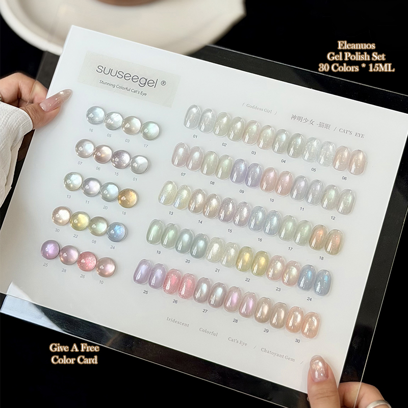 Sheer Cat Eye Gel Polish 30 Co – Resin Glitter Pack Bewertung und Preis