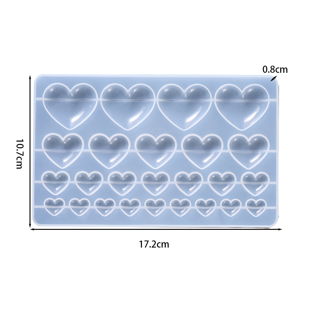 Love Heart Silicone Mold Jewel – Flower Preservation Resin Bewertung und Preis