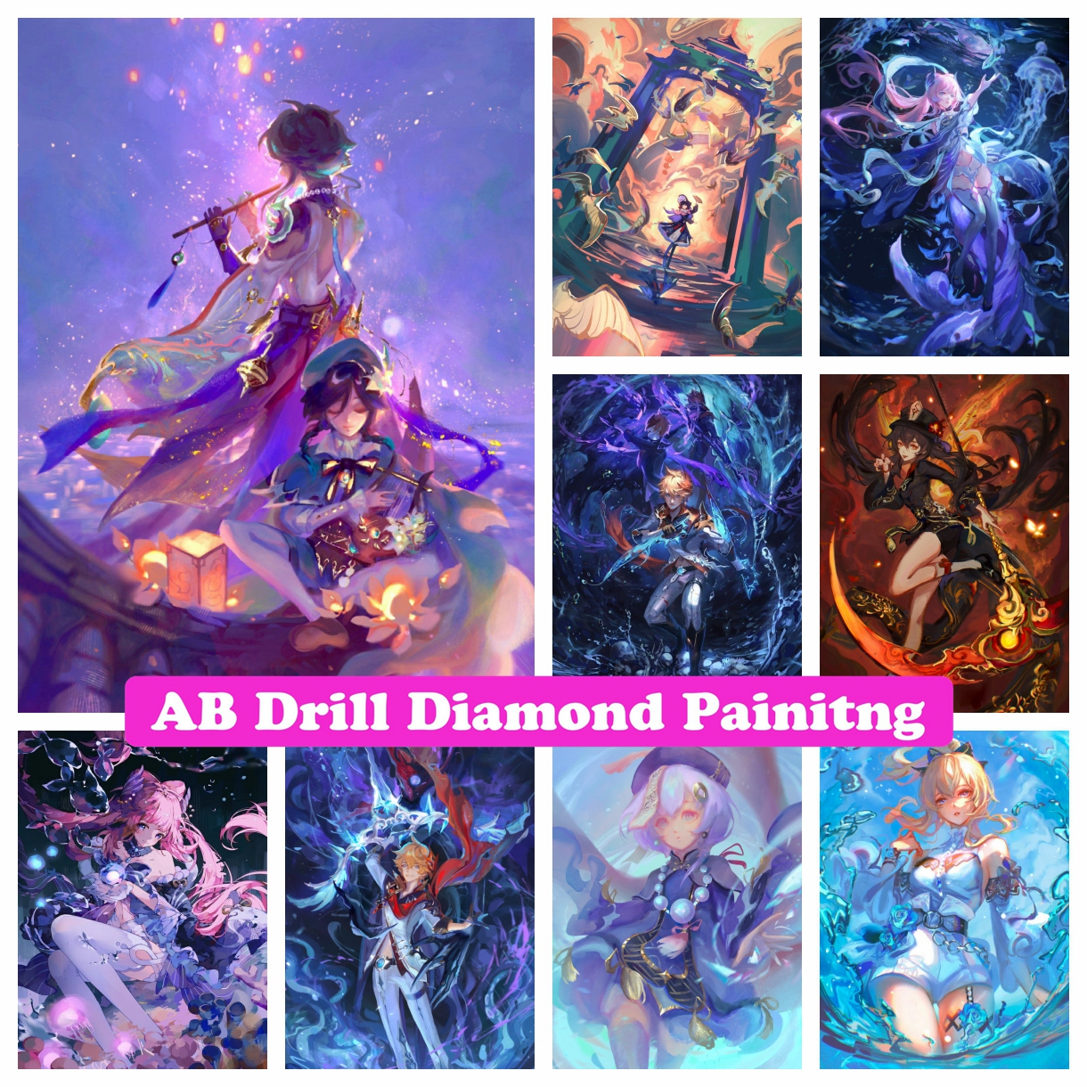 Genshin Impact Anime Zhong Qi  – Resin Craft Genshin Bewertung und Preis