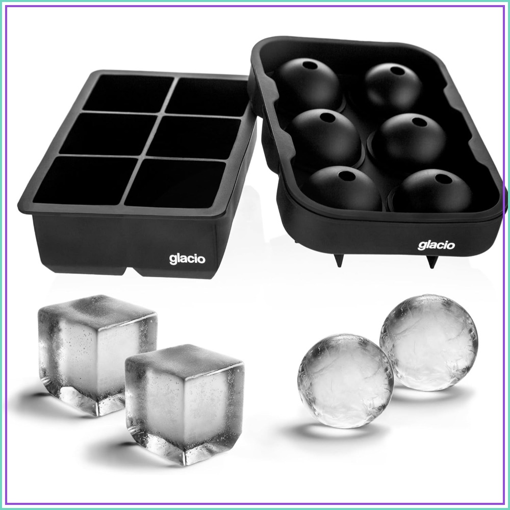Silicone Ice Cube Trays – Larg – Silicone Mold Tray Bewertung und Preis