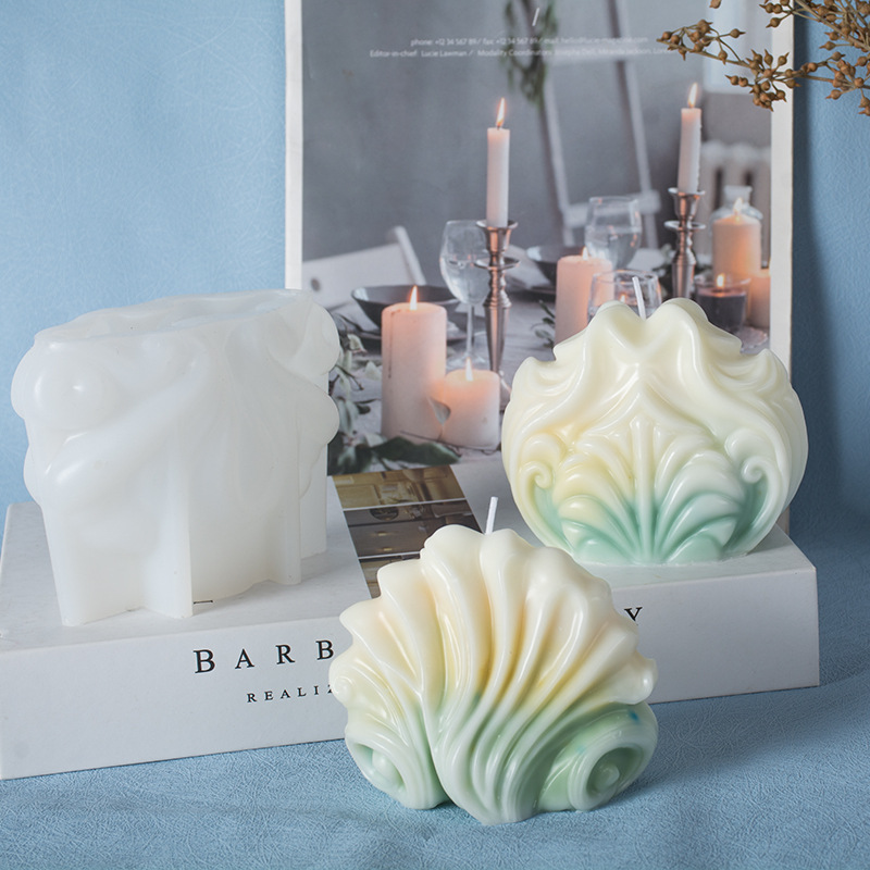 Ocean Shell Candle Silicone Mo – Resin Ocean Wave Mold Bewertung und Preis