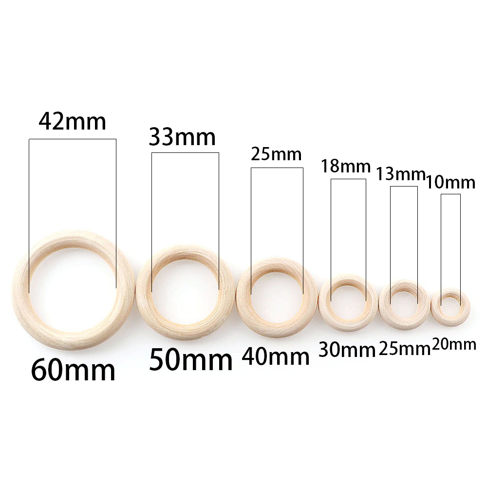 Unfinished Wooden Rings 20-60m – Wood Ring Blank Bewertung und Preis
