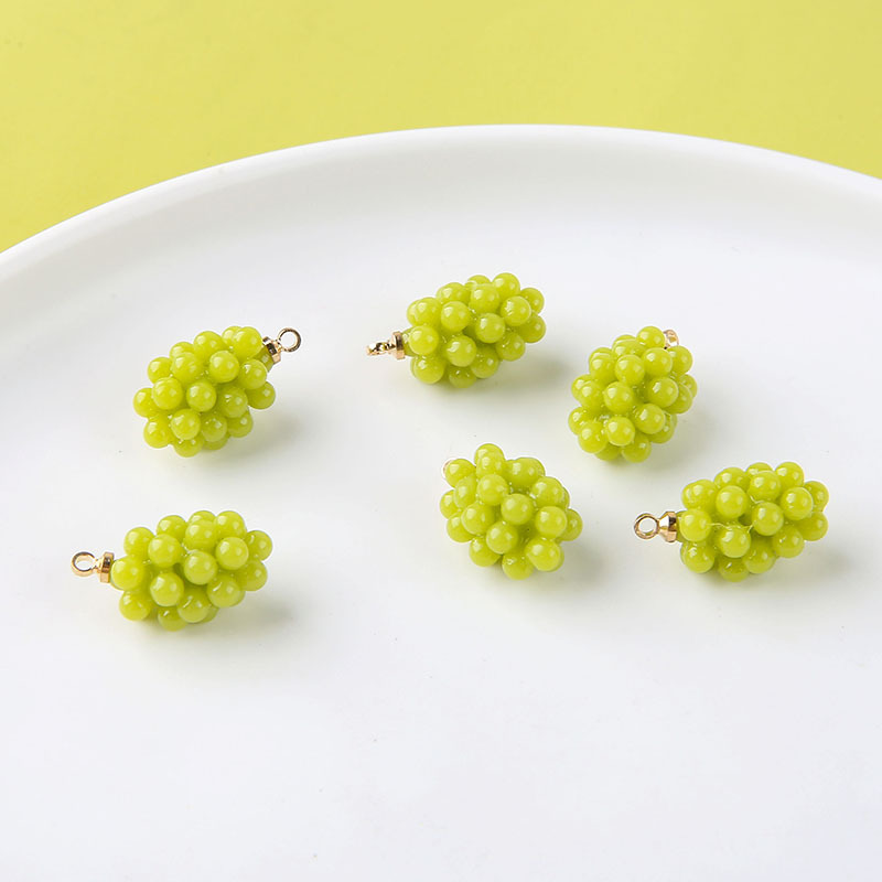 6pcs Cute Little Grapes Resin  – Resin Craft Projects Bewertung und Preis