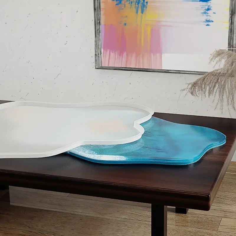 Large 61cm Irregular tray epox – Resin Ocean Wave Mold Bewertung und Preis