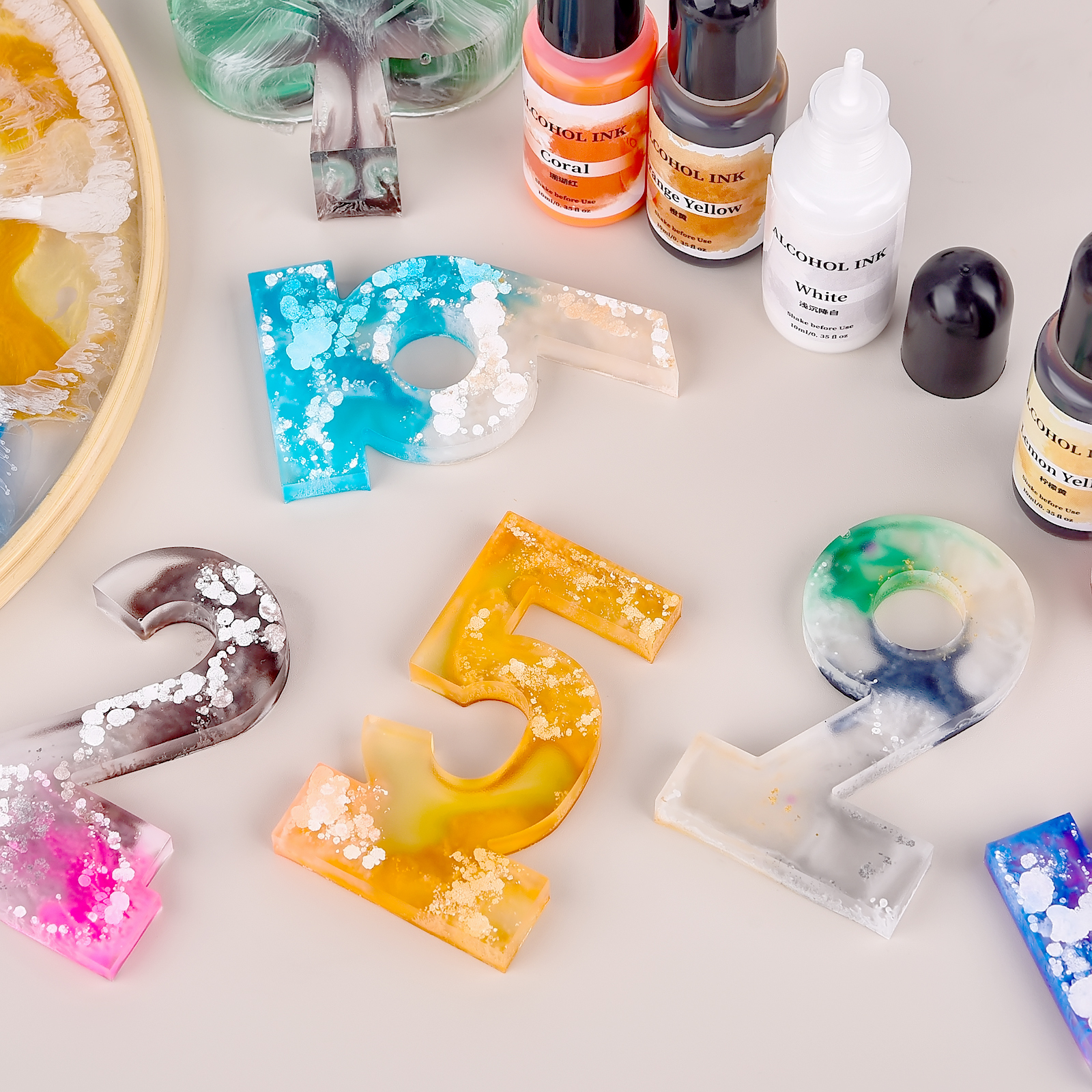 1set Art Ink Alcohol Epoxy Res – Resin Dye Alcohol Bewertung und Preis